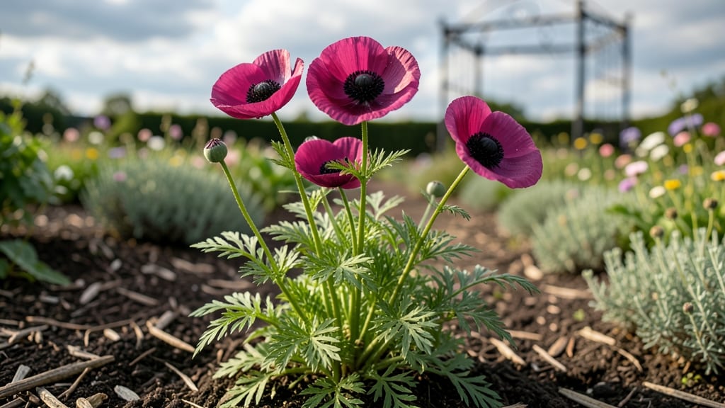 How Tall Do Anemone Flowers Grow: Variety Heights & Garden Placement Guide