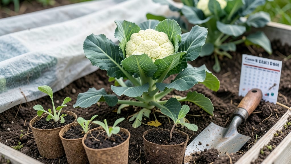 When to Plant Cauliflower in Ohio: Frost-Free Window by USDA Zone 5-6