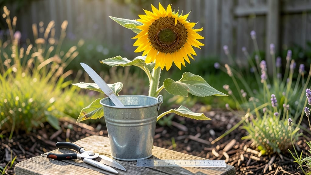 When to Harvest Sunflowers for Cut Flowers: Stem Color Shift Guide