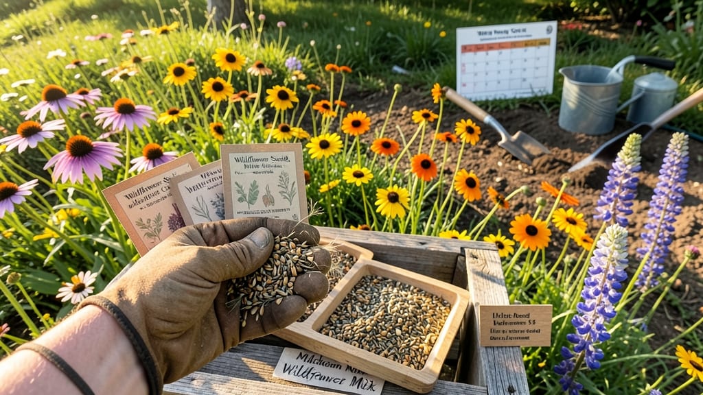 When to Plant Wildflower Seeds in Michigan: Frost-Date Triggers by USDA Zone