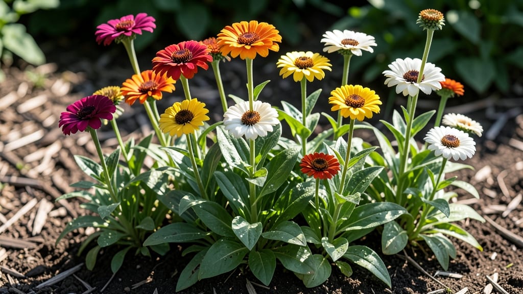 How Tall Do Zinnia Flowers Grow: Height Guide by Variety for Garden Planning