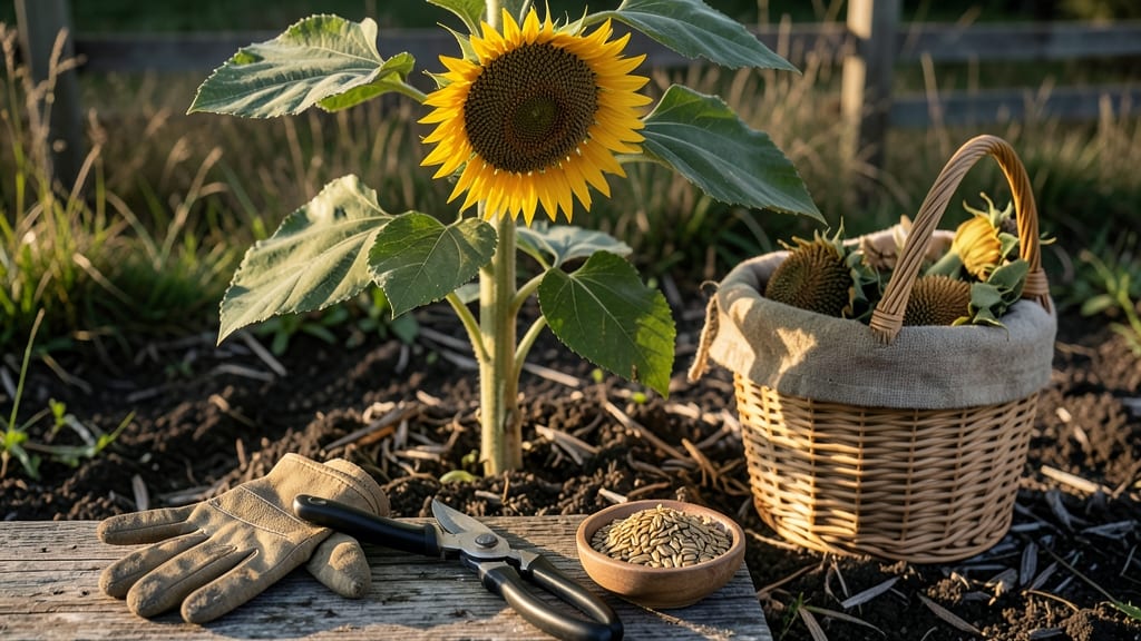 Sunflower Harvest Time: When to Cut for Maximum Seed Yield and Storage Life