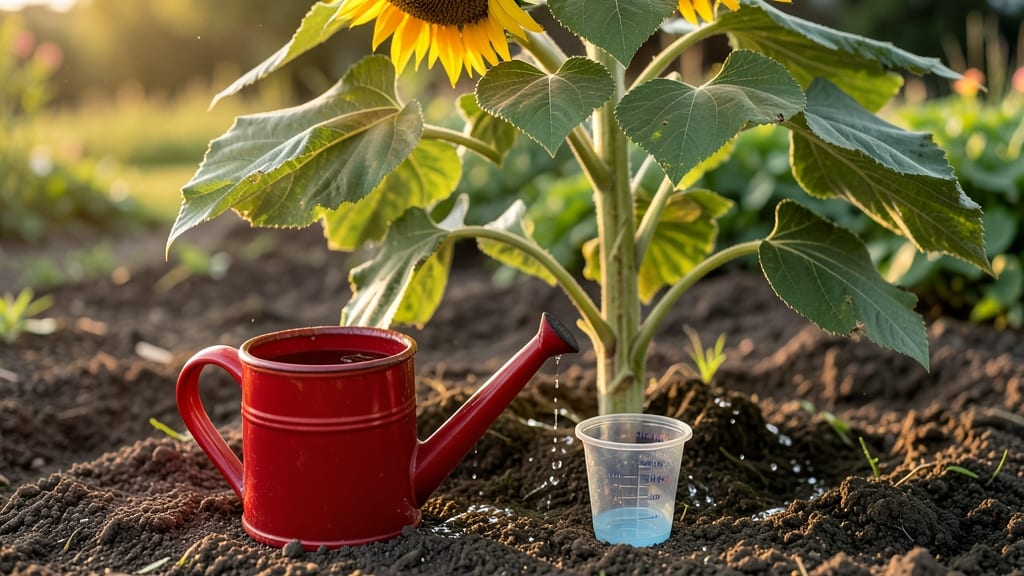 How Much Water Do Sunflowers Need: Weekly Schedule for Drought-Resistant Growth