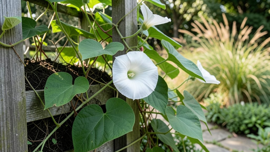 What Does a Moonflower Plant Look Like: Night-Blooming Beauty with Giant White Petals