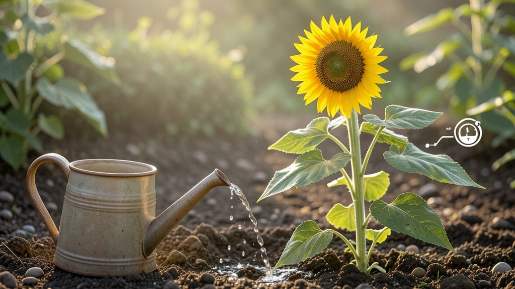 How Often Should Sunflowers Be Watered: Deep-Soil Method for Drought-Resistant Blooms