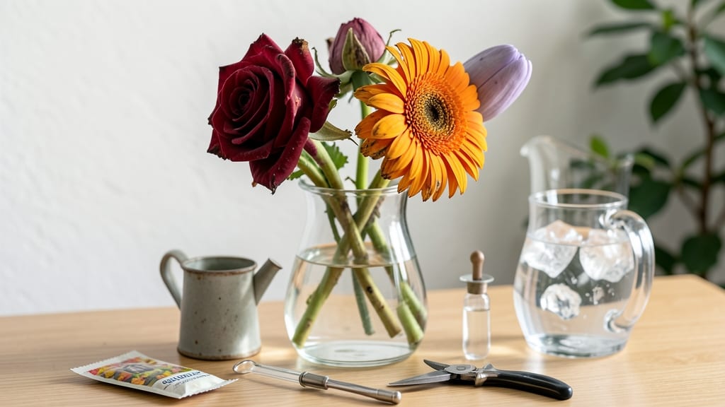 Bring Flowers Back to Life: Revive Wilted Blooms in 3 Hours With Water & Science