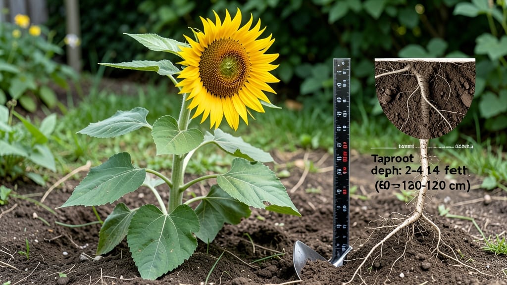 How Deep Do Sunflower Roots Grow: Underground Depth Secrets for Stable Stems