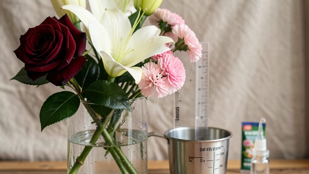 How Much Water in a Vase for Flowers: The Exact Ratio for Long-Lasting Blooms