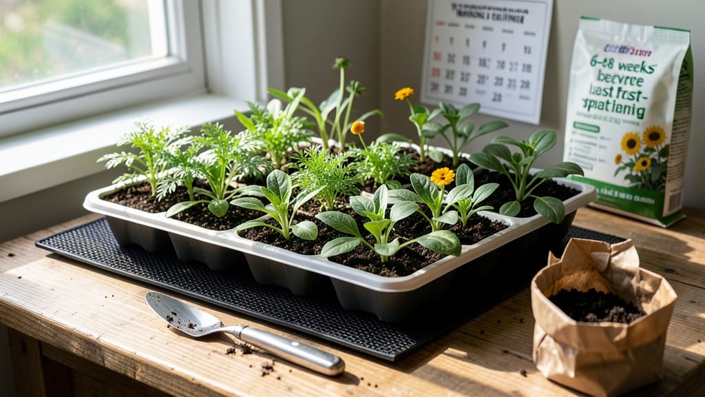 When to Plant Cut Flower Seeds: USDA Zone-Specific Deadlines for Zero-Frost Success