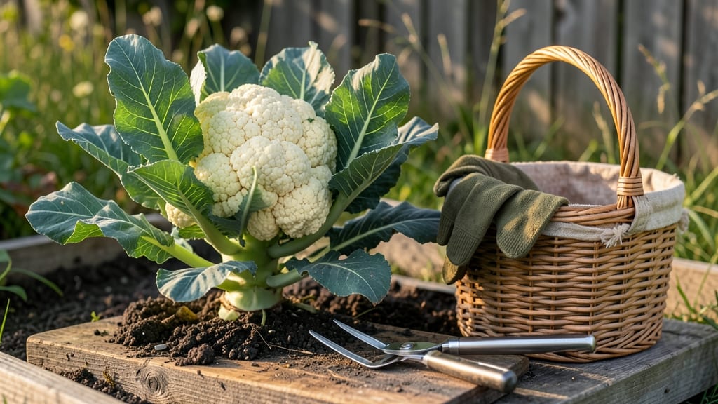 How to Harvest Cauliflower: Perfect Timing for Tight, Creamy Curds