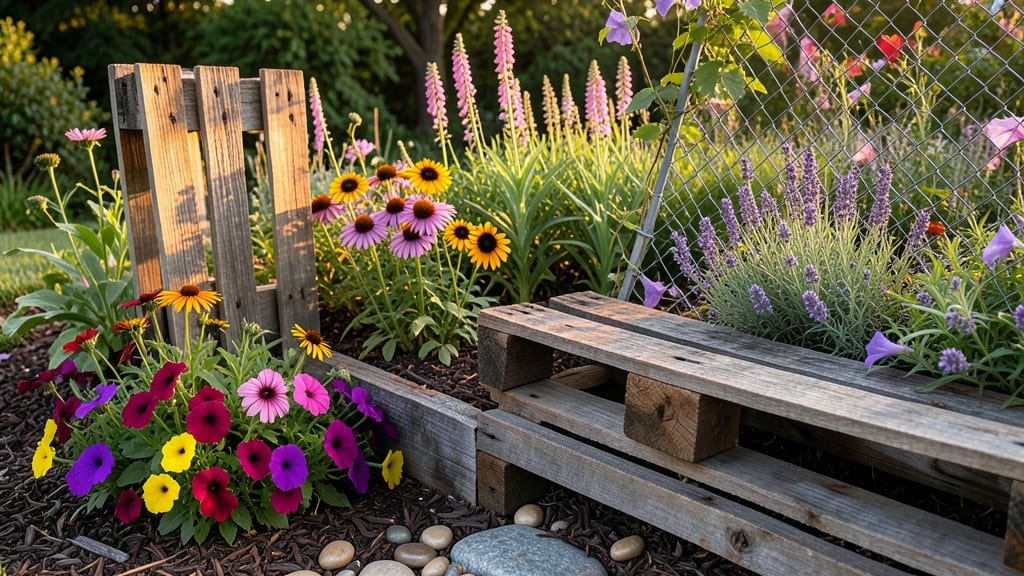 Pallet Flower Bed Ideas: Creative DIY Plans Using Reclaimed Wood