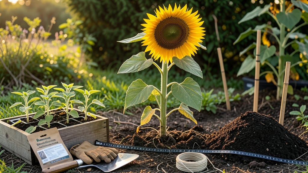 Mammoth Sunflower Plant Spacing: Proven Layouts for Towering Stalks Without Crowding